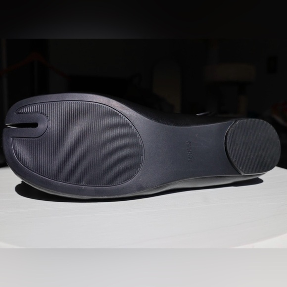 RABOESY Tabi Ballet Flats Bow Black Womens Size 8 - Picture 10 of 12